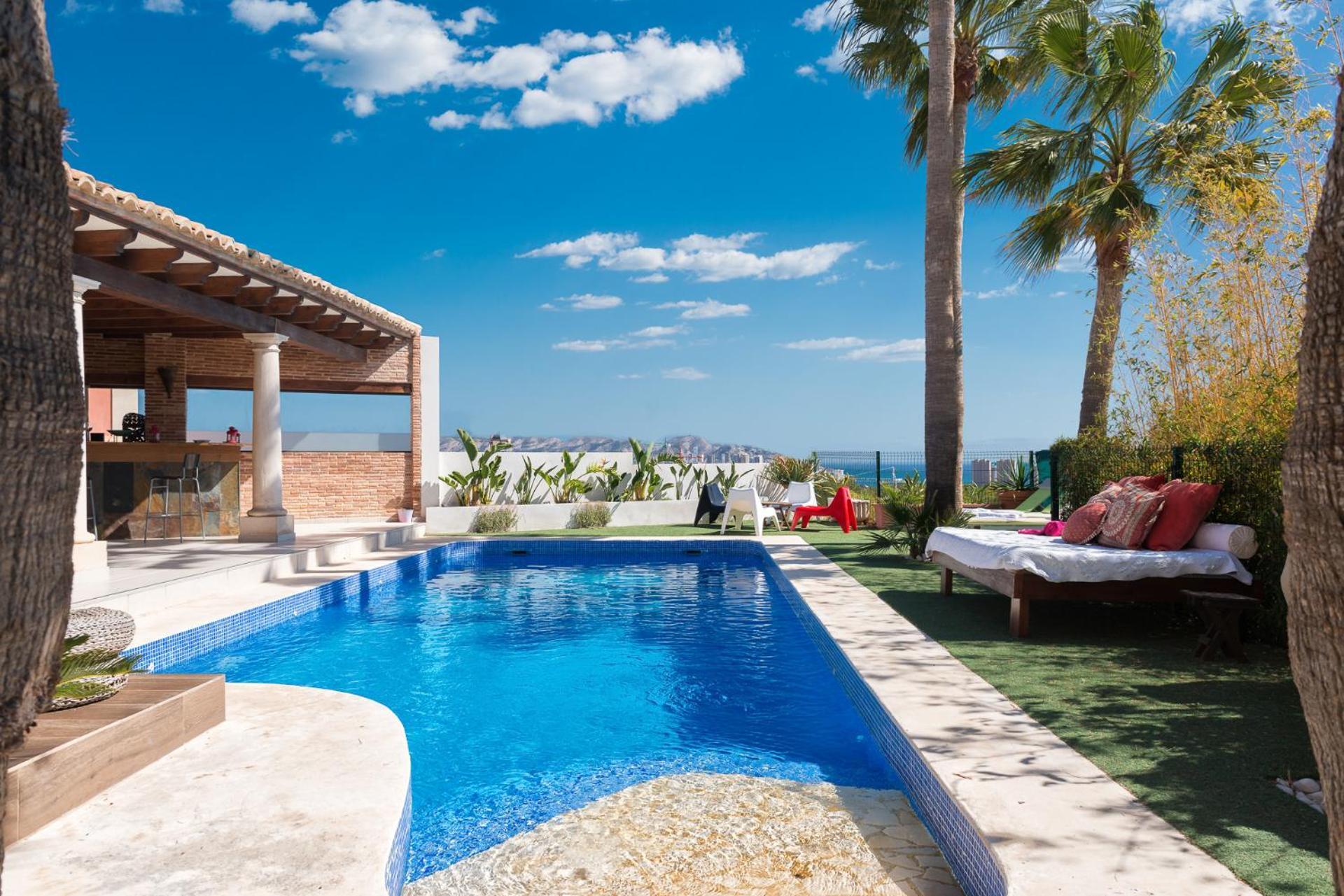 Villa Sol Y Mar Cala de Finestrat Ngoại thất bức ảnh